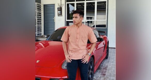 Safawi 'angkat' Porsche merah?