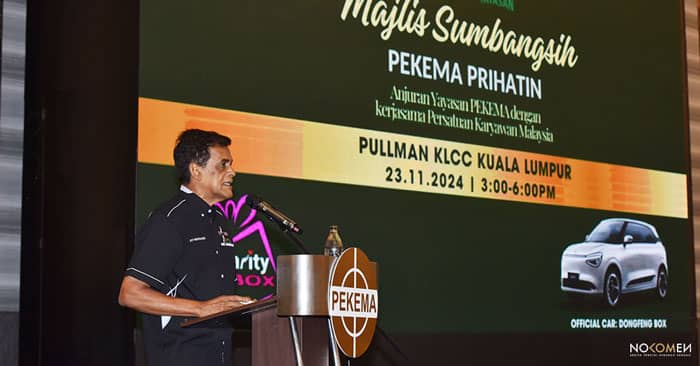 Presiden KARYAWAN, Dato’ Freddie Fernandez di Majlis Sumbangsih PEKEMA Prihatin 2024