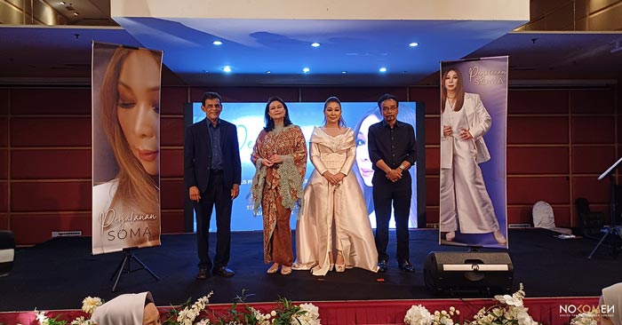KIRI: Presiden KARYAWAN, Dato Freddie Fernandez, Pengerusi KARYAWAN, Datuk Khadijah Ibrahim;  Soma Belle Fatah.
