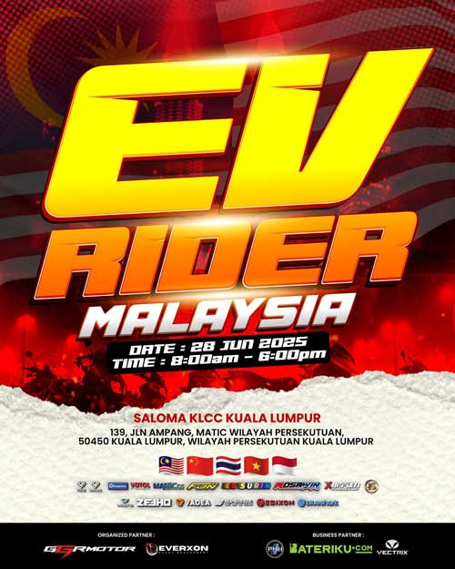 EV Rider Malaysia 2025 by GGR Motor