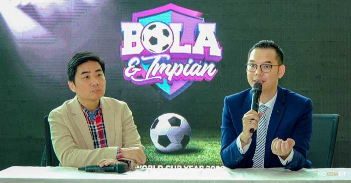 Bola dan Impian: Joseph Tan, Group Managing Director of Chek Hup (M) Sdn Bhd and Aaron Lim, CEO of the Starlight Institute