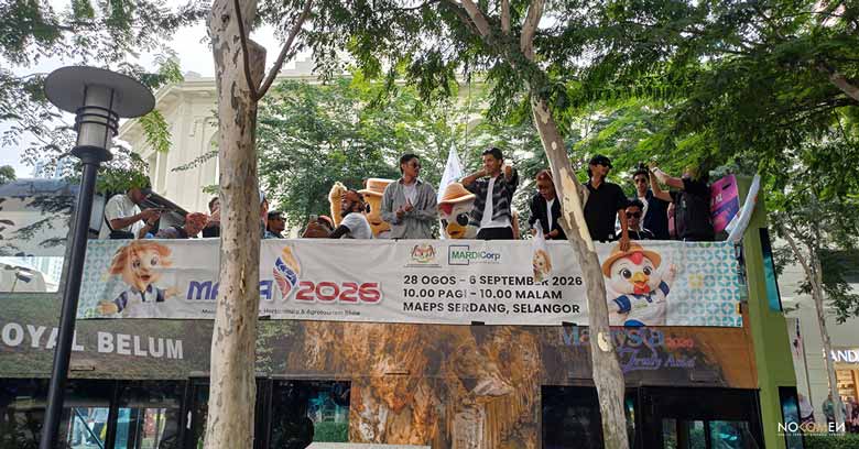 Flashmob Faizal Tahir & Konsert 10 Malam ROTF Gegar MAHA 2026 | Nokomen.com